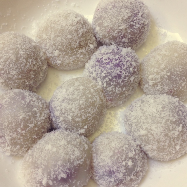 紫薯糯米糍