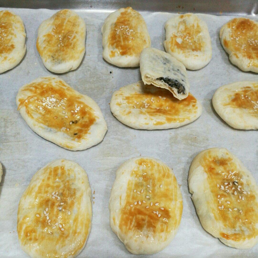 芝麻椒盐牛舌饼（北京小吃）