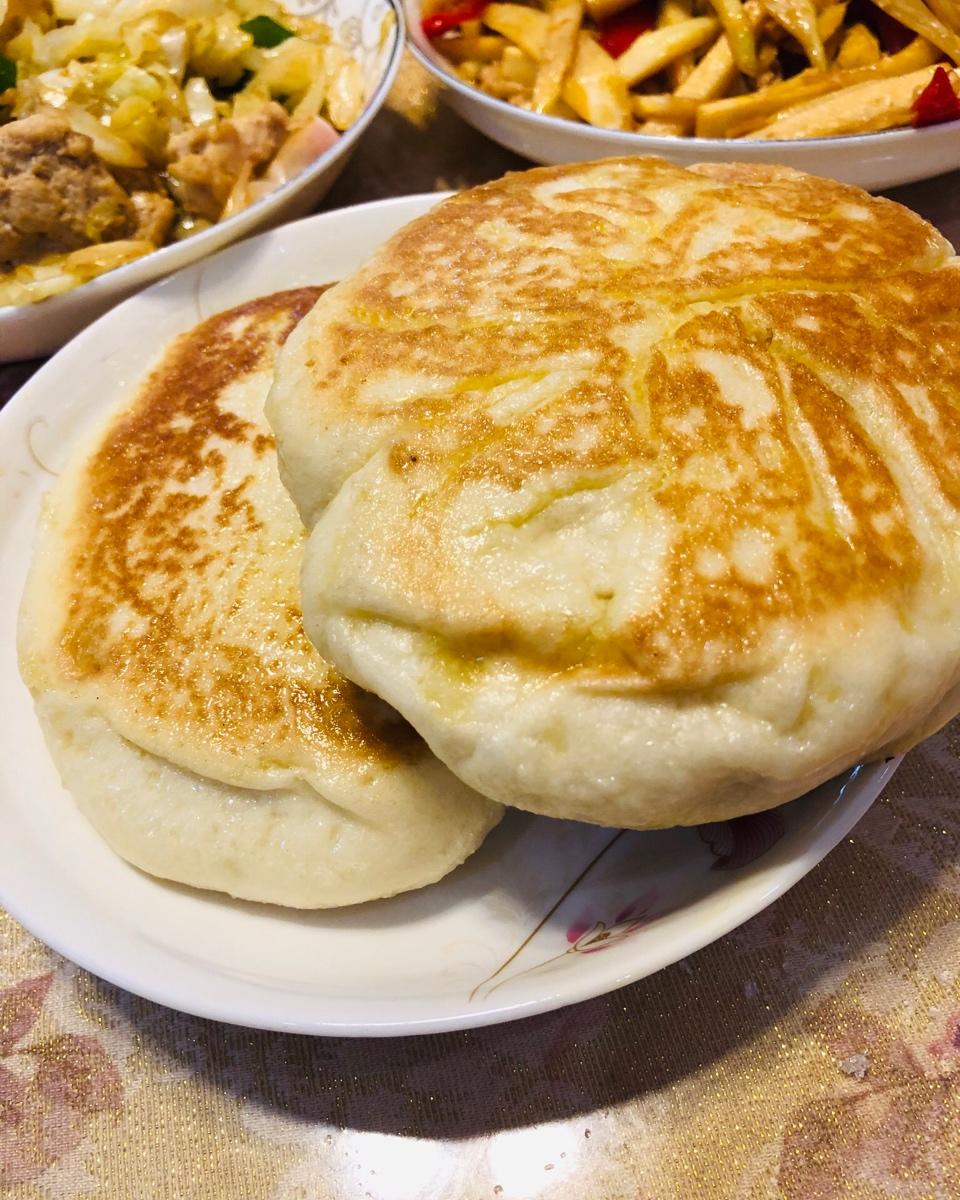 白菜豆腐粉条馅儿饼