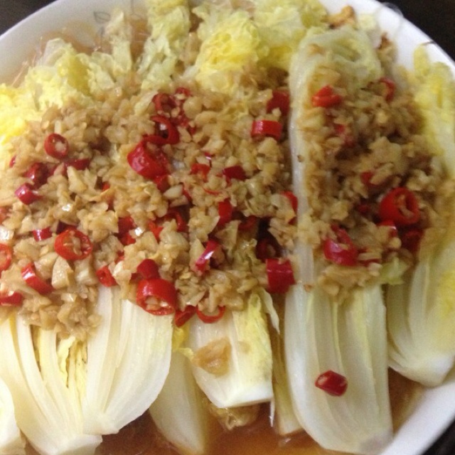蒜蓉粉丝娃娃菜
