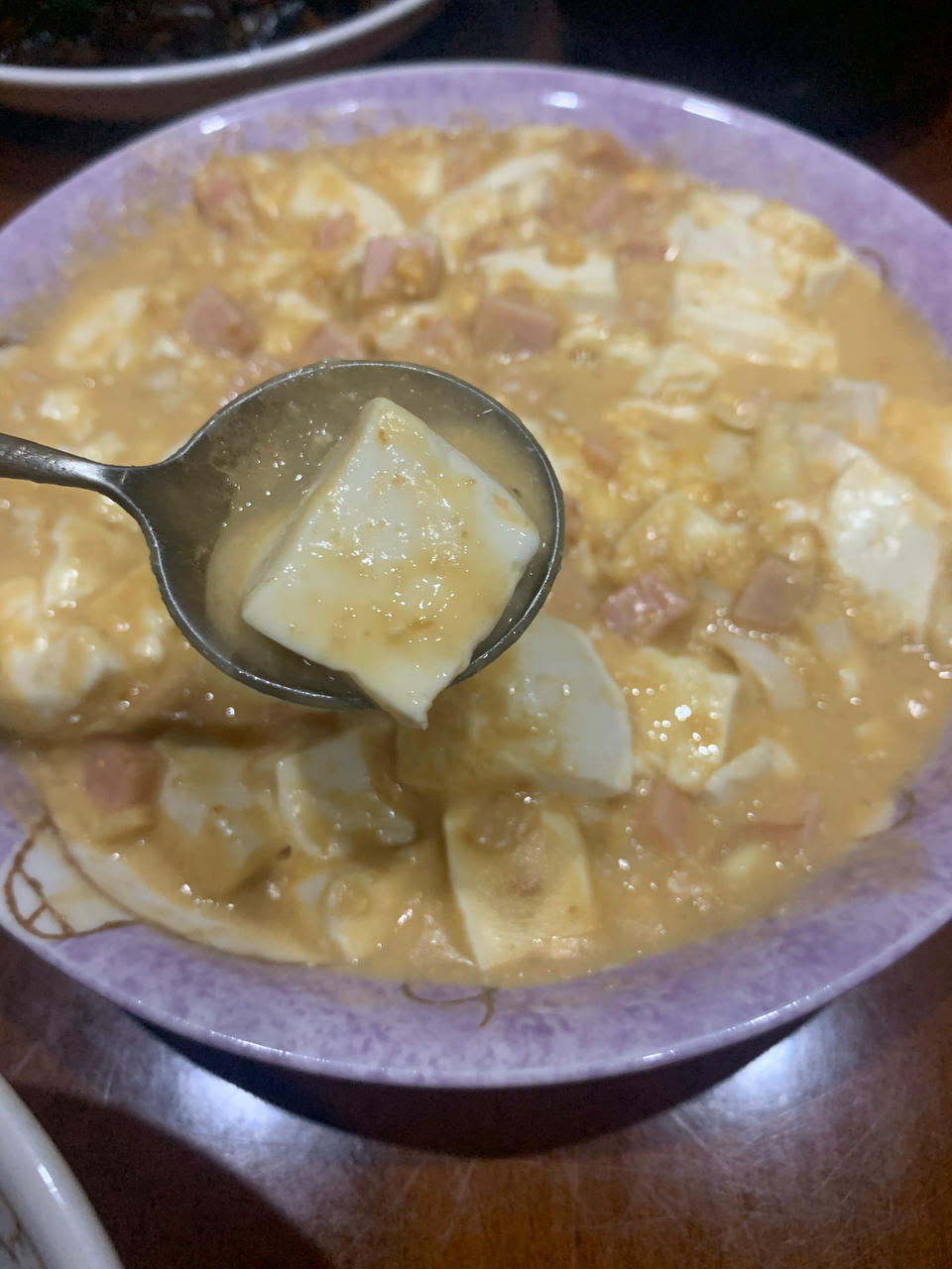 咸蛋烧豆腐～～孩子爱吃的下饭菜！