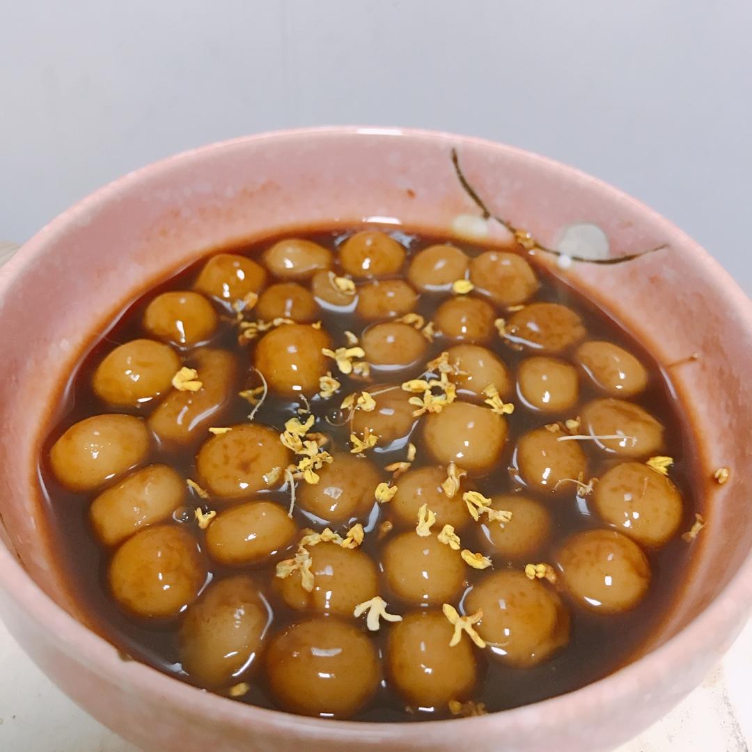 红糖糯米小圆子