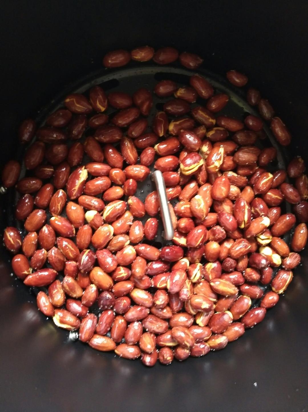 炸花生(空气炸锅)的做法