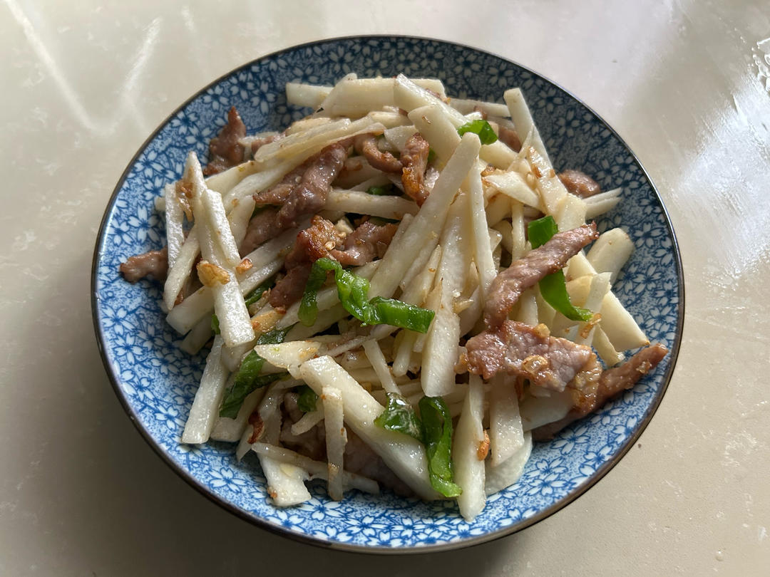 沙葛炒肉片