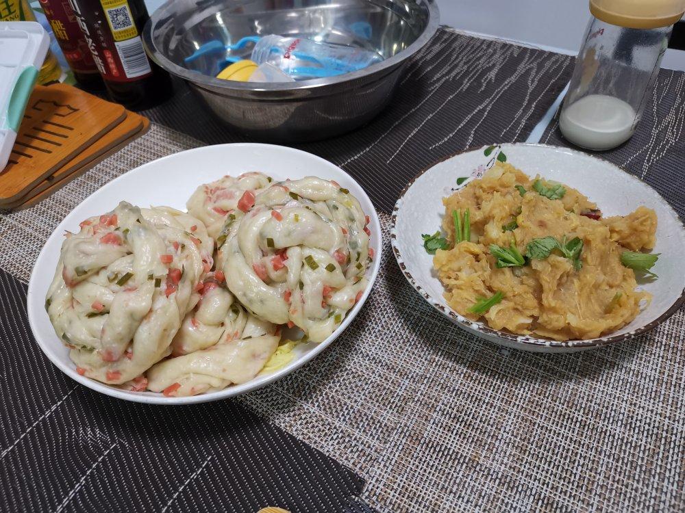 超详细葱花卷两吃做法