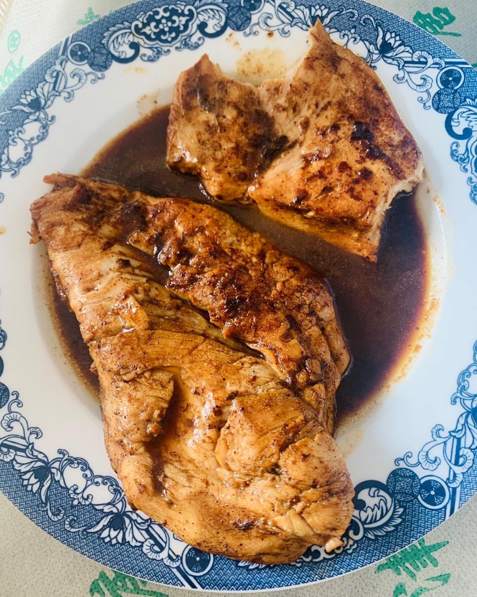 【嫩煎鸡胸肉】