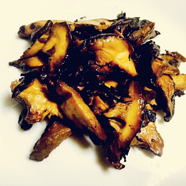 素炒香菇