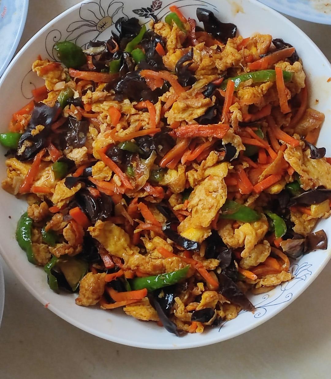 下饭菜鱼香鸡蛋
