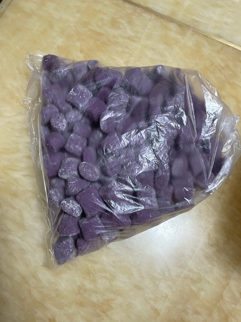紫薯芋圆，不松散，附上窍门详细比例！