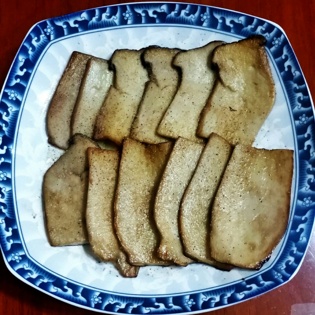 干煎杏鲍菇