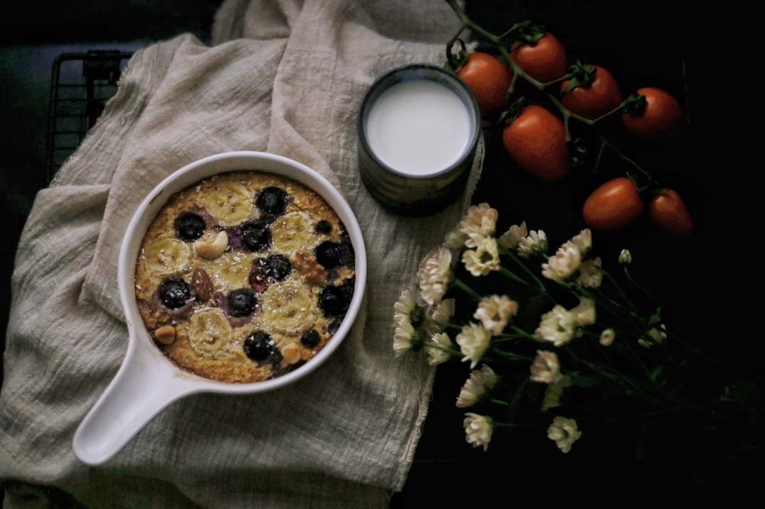 Baked Oatmeal Breakfast 早餐烤燕麦