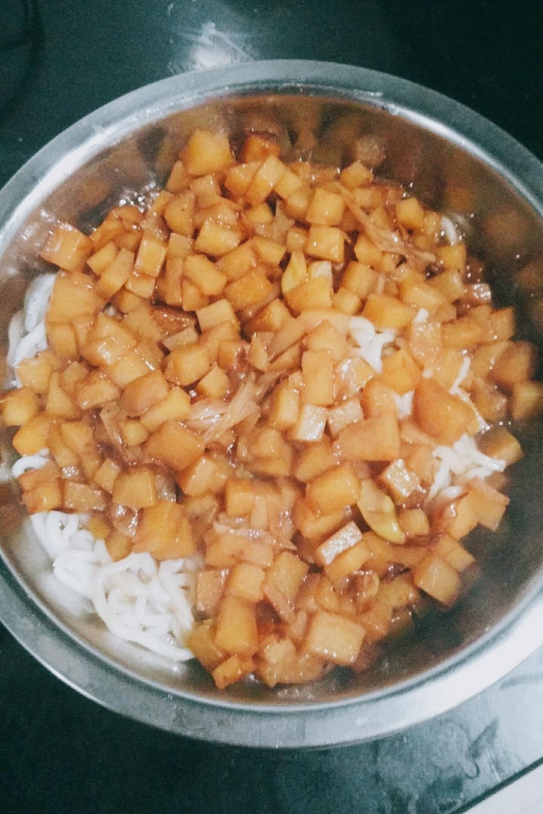 懒人土豆卤面