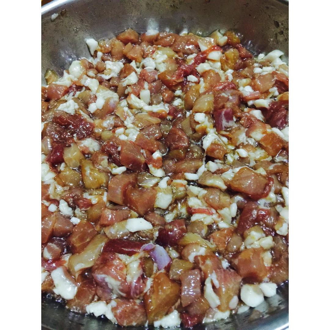 自制广味腊肠