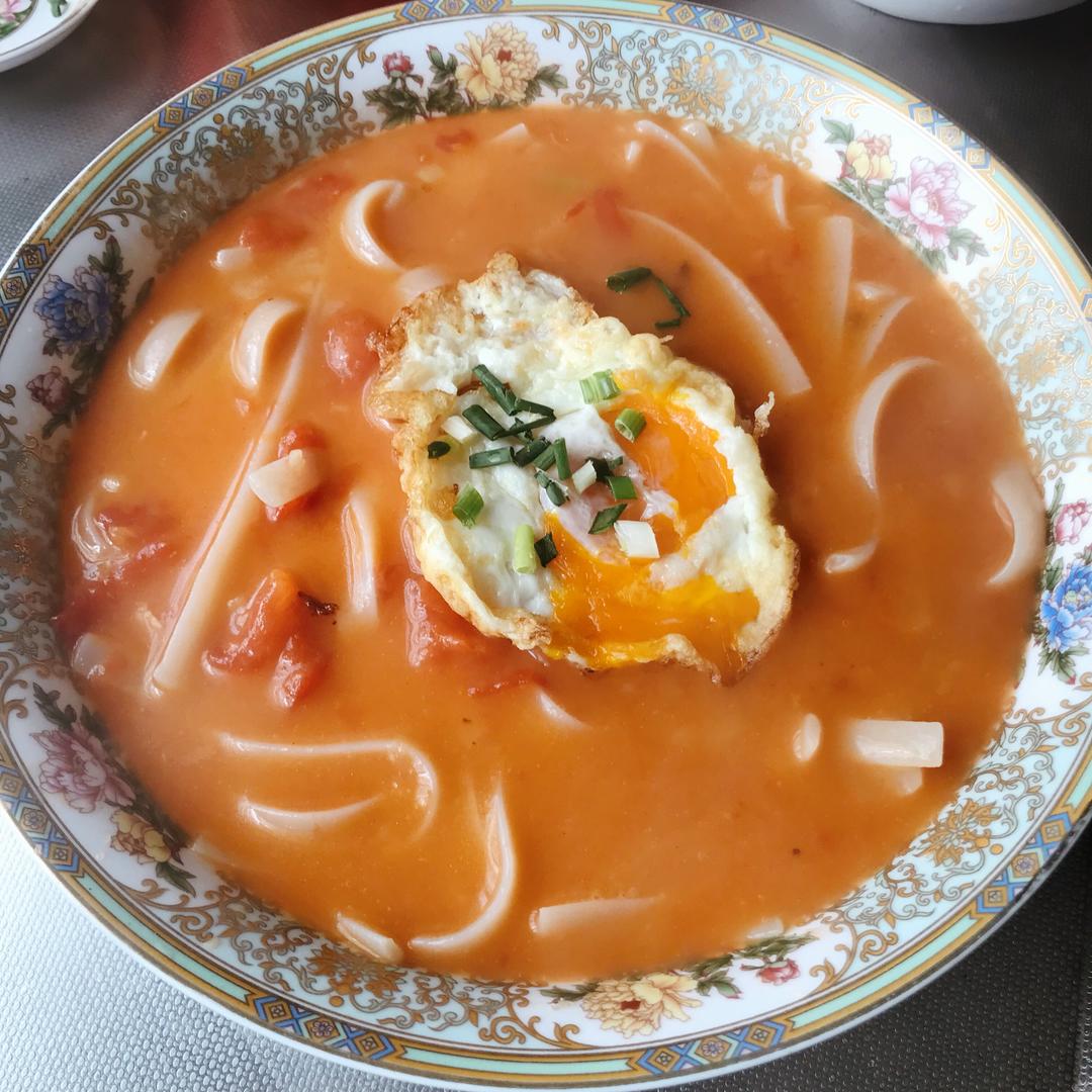 西红柿鸡蛋粉的做法