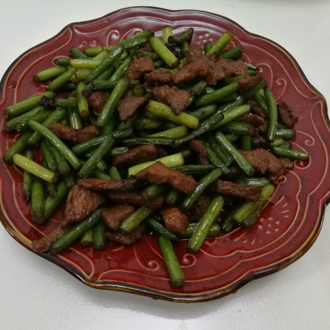 蒜薹炒肉
