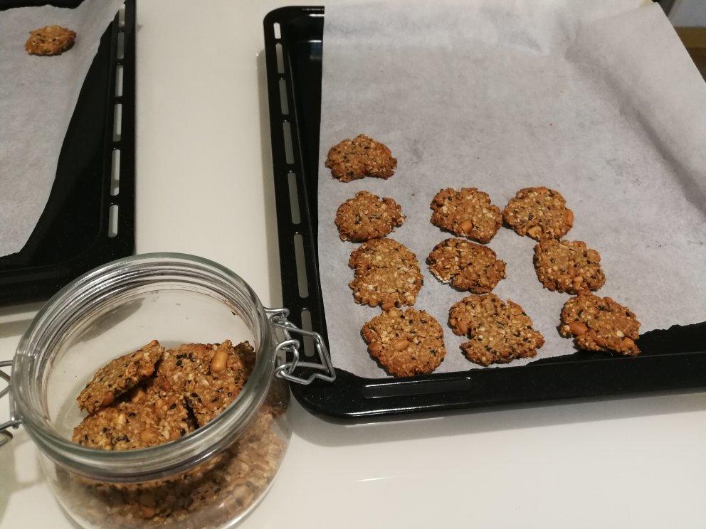 越嚼越香的代餐燕麦饼干！低糖咸甜口！超简单！
