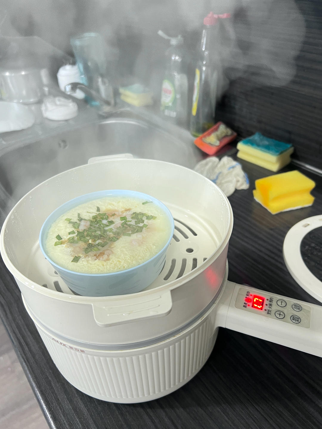 虾仁鸡蛋羹