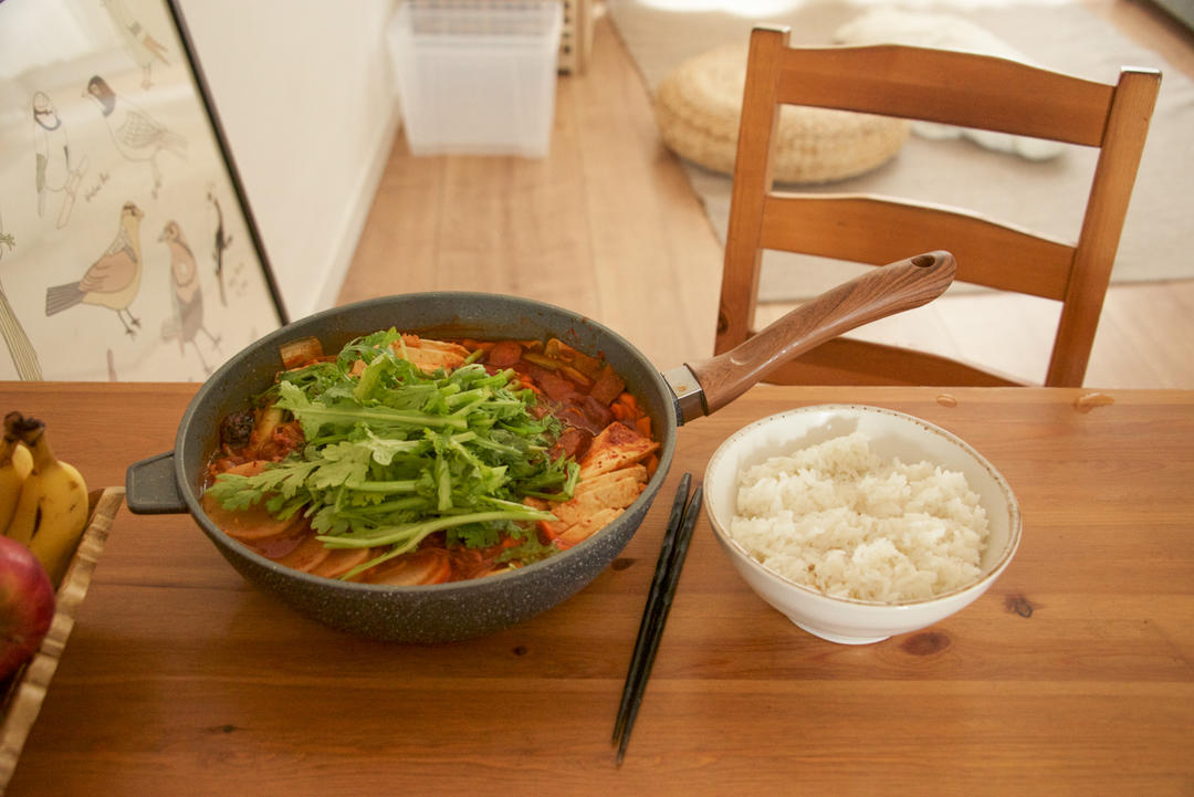 韩式芝士部队锅