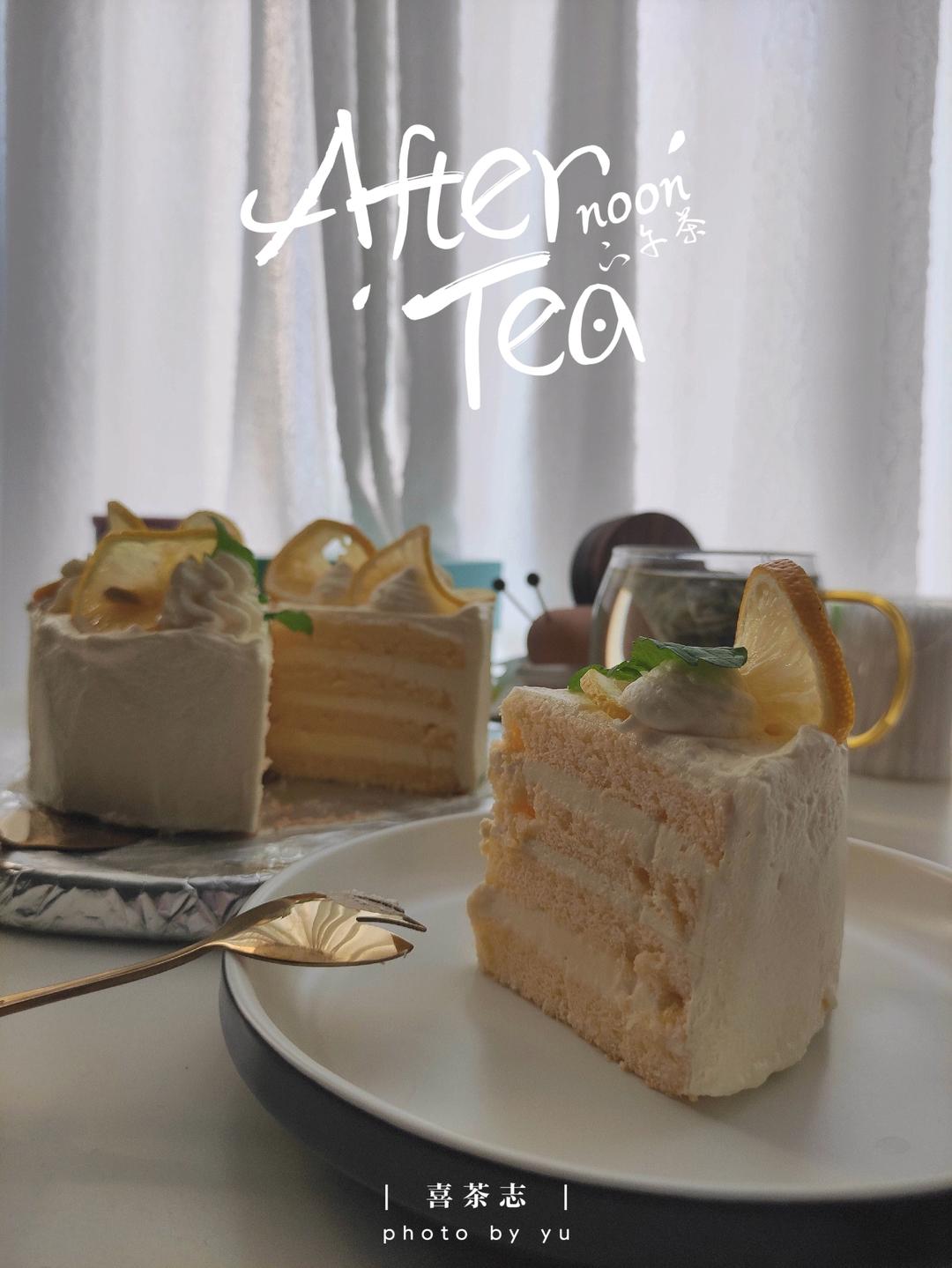 🍋日本YOKU MOKU の柠檬奶油戚风蛋糕