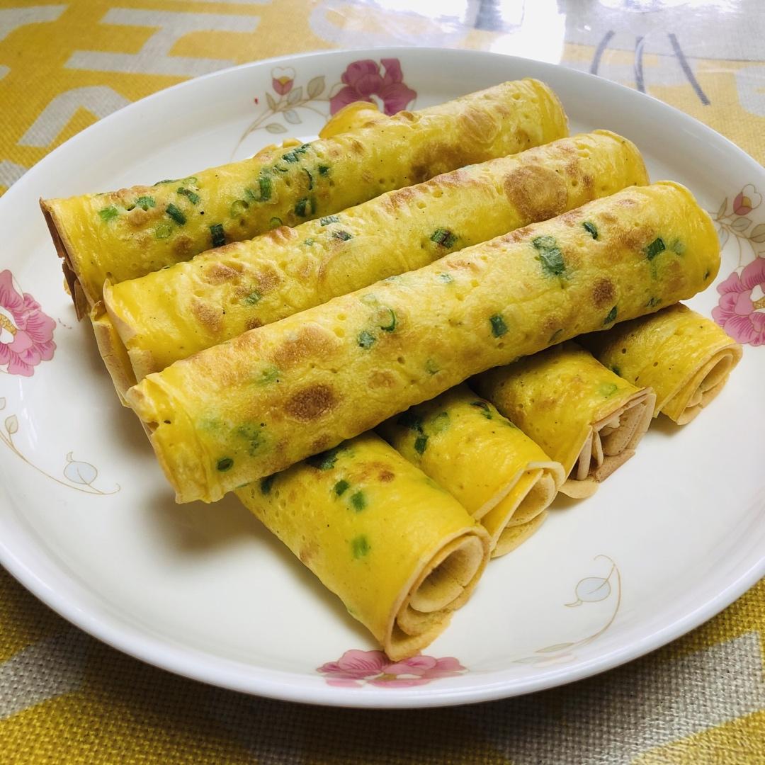 葱花鸡蛋饼