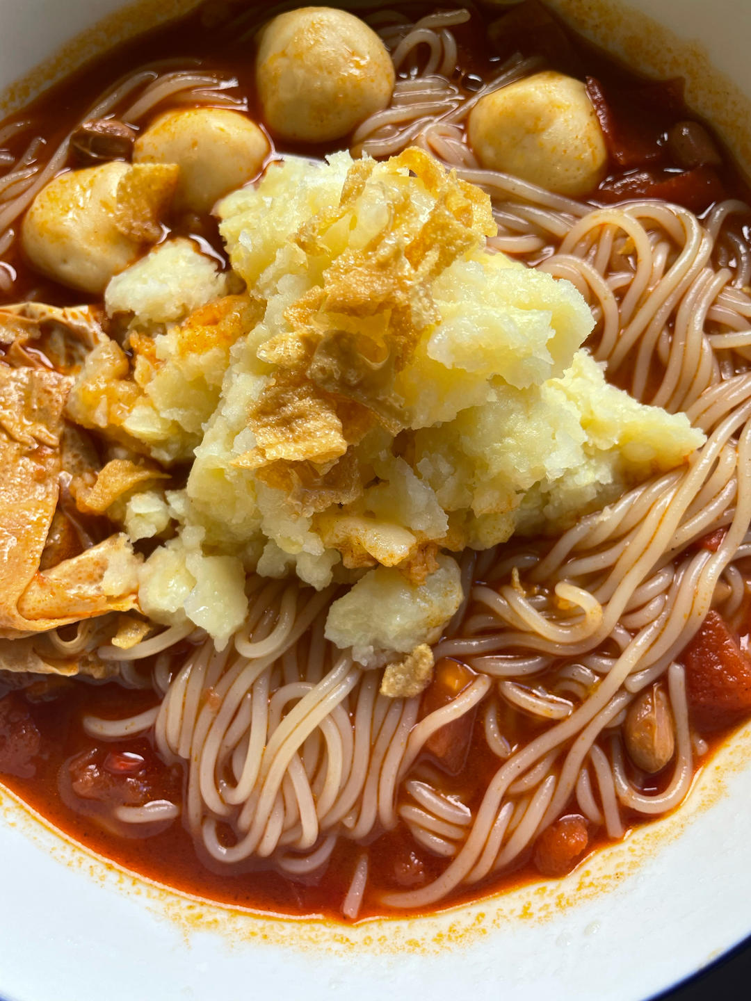 土豆泥拌螺蛳粉
