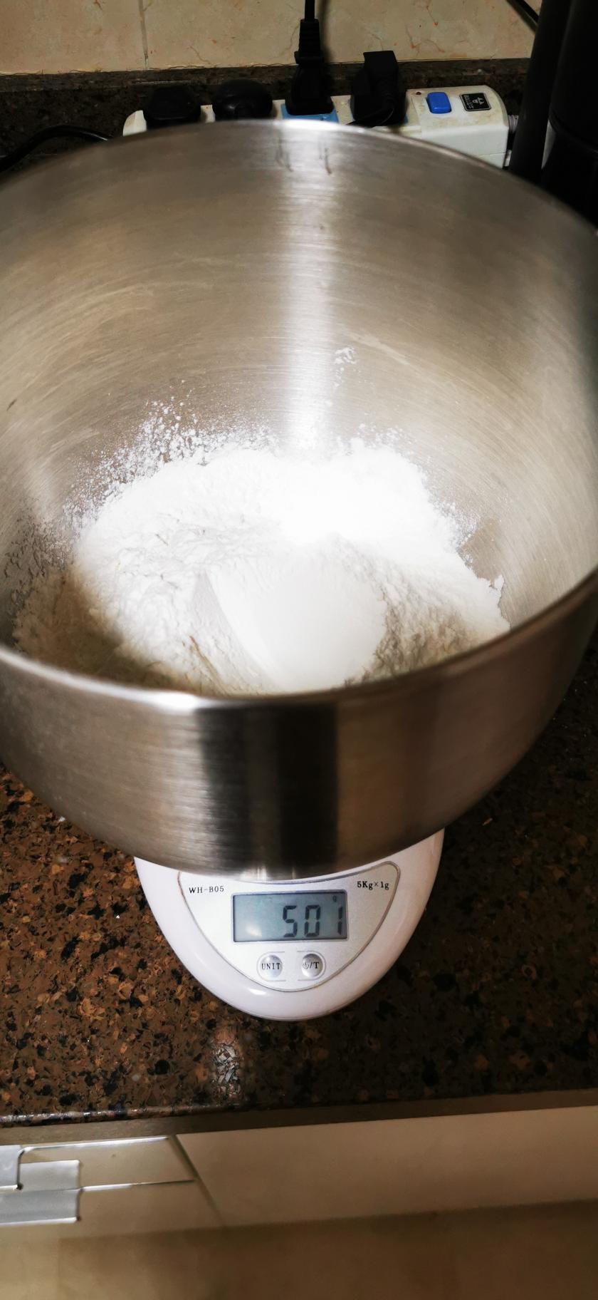 纯奶手撕吐司的做法 步骤1