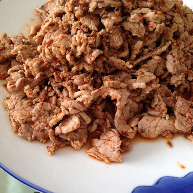 孜然肉片