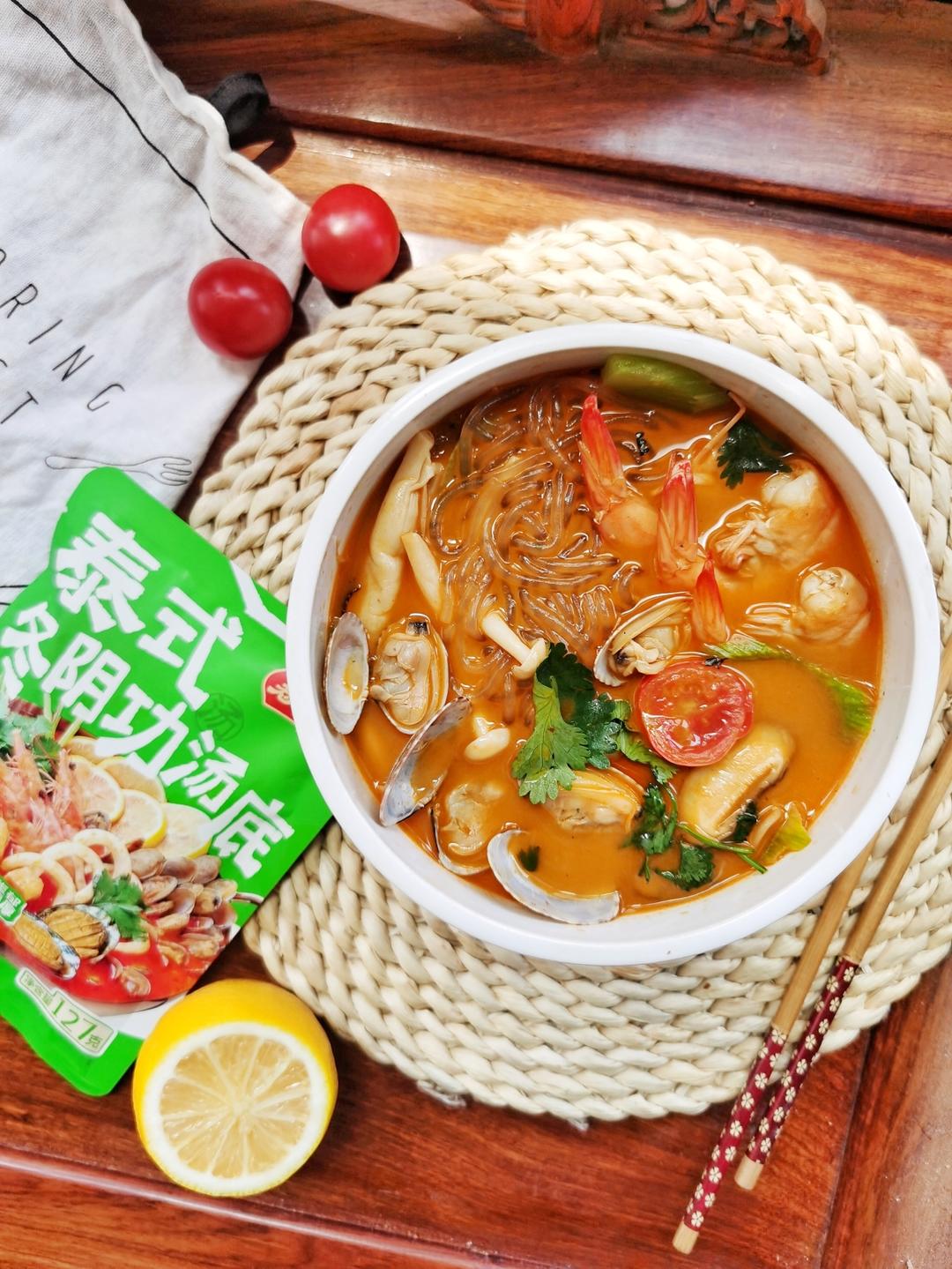 泰式冬阴功海鲜粉/面