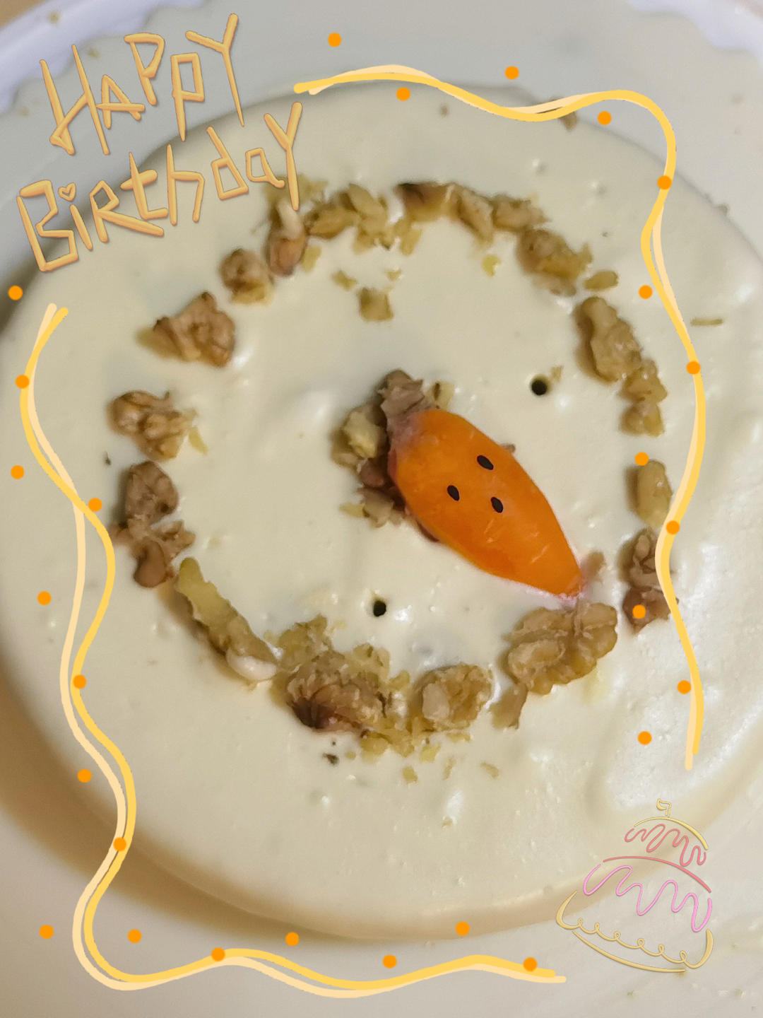 经典胡萝卜蛋糕/低油低糖版