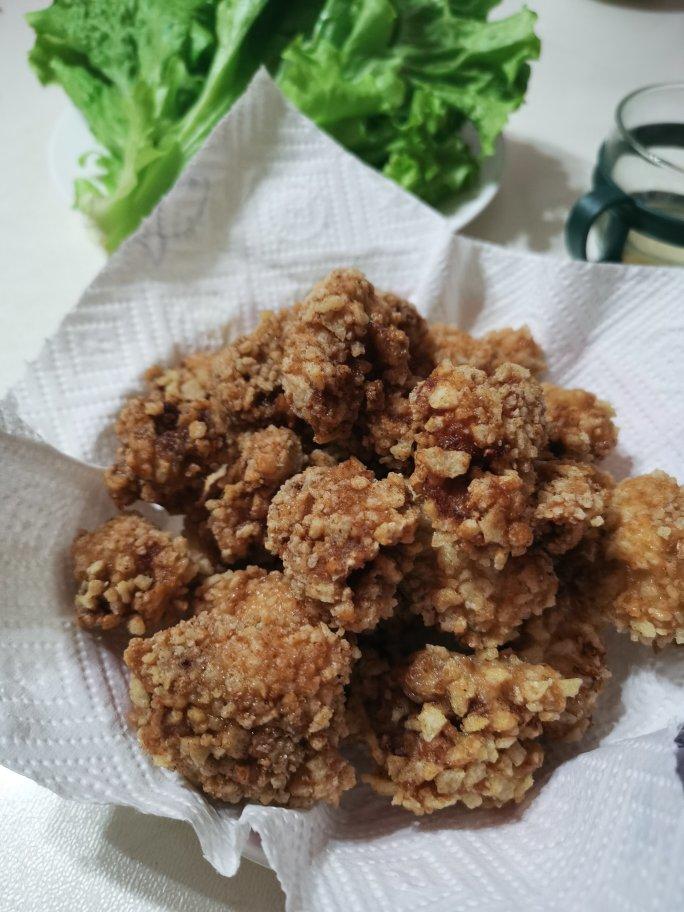 自制酥脆鸡米花