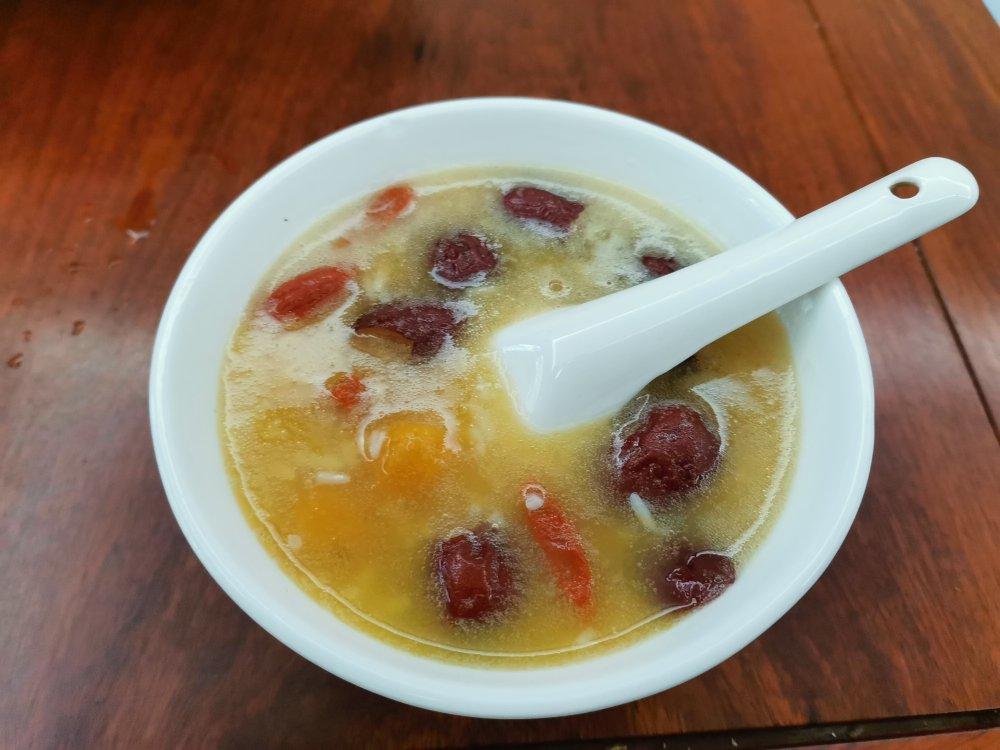㊙️补血养颜美食～酒酿红薯圆子