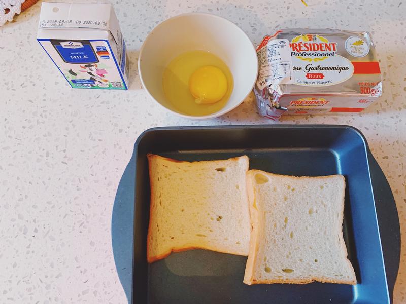 纯奶手撕吐司的做法 步骤1