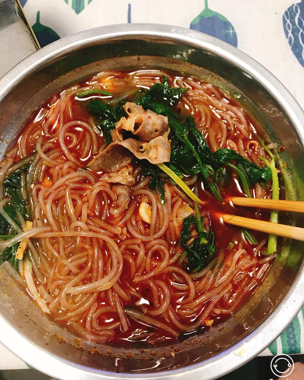 大厨一号2018做的麻辣粉