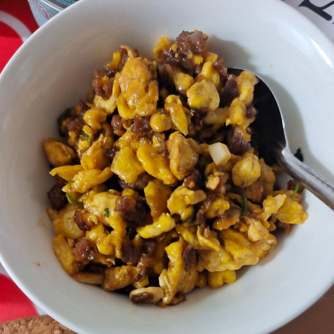 牛肉末炒鸡蛋｜超棒！