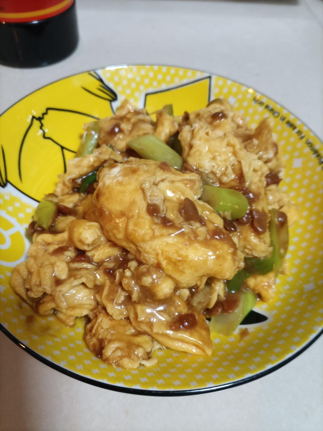 大酱炒鸡蛋（懒人必会）