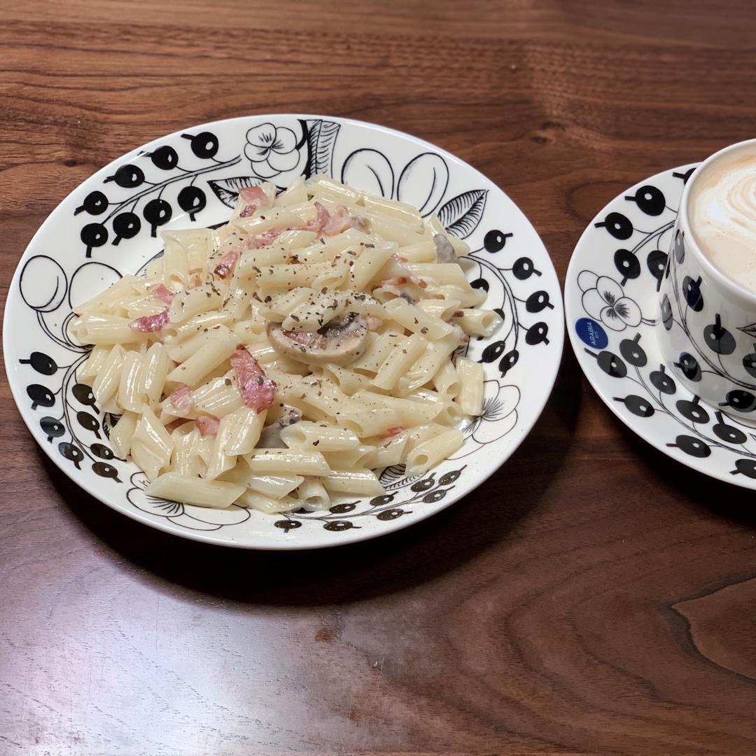 奶油培根意大利面（spaghetti）