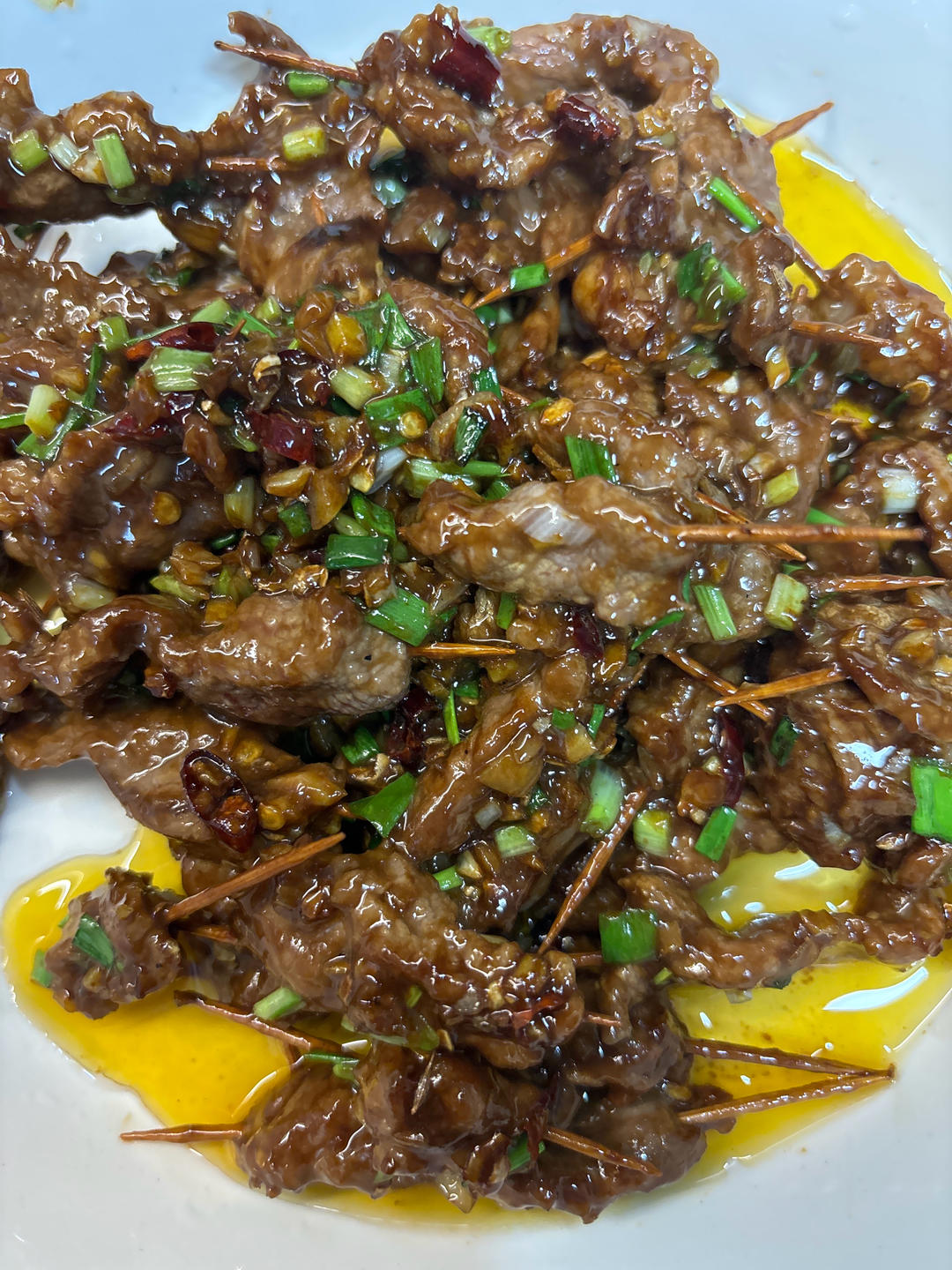 牙签牛肉 道地湖南味