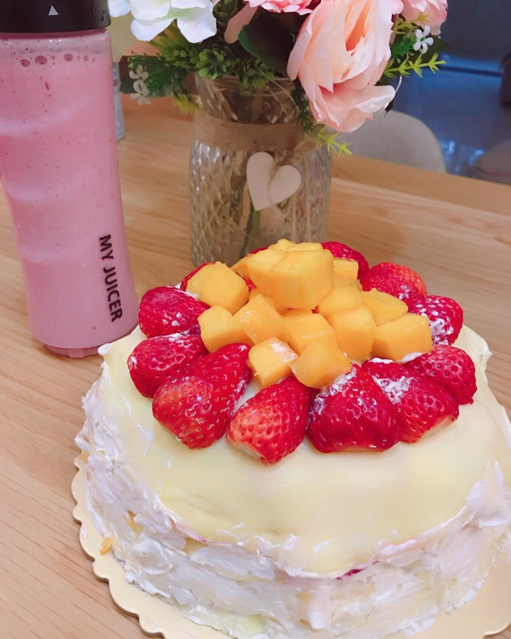 芒果千层蛋糕（8寸超软版）