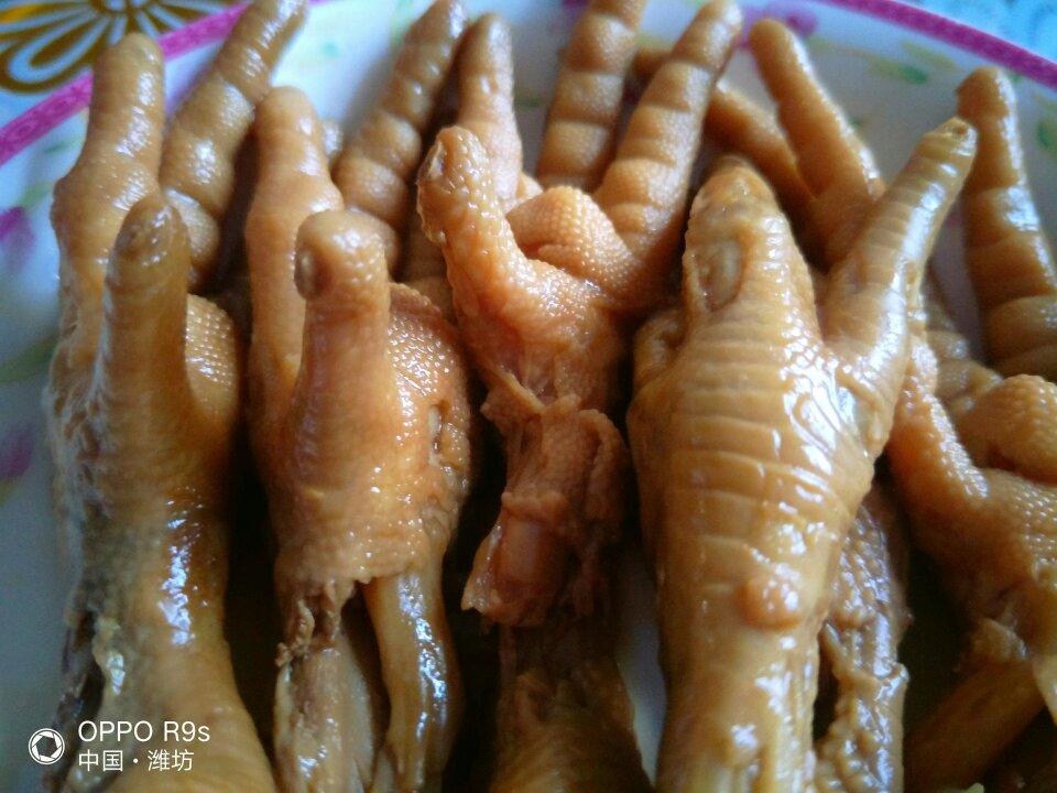 秘制红烧鸡爪