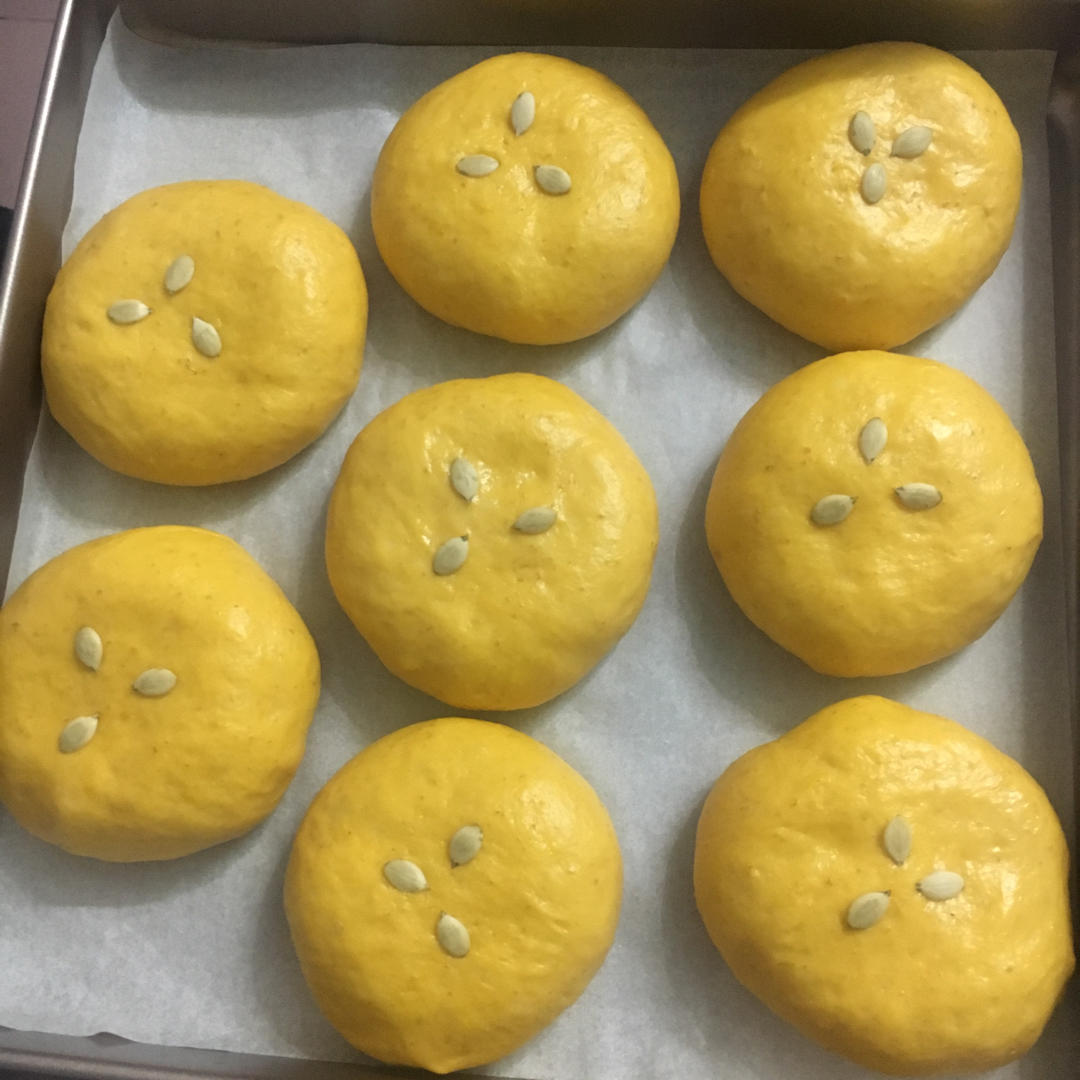 日式南瓜红豆包