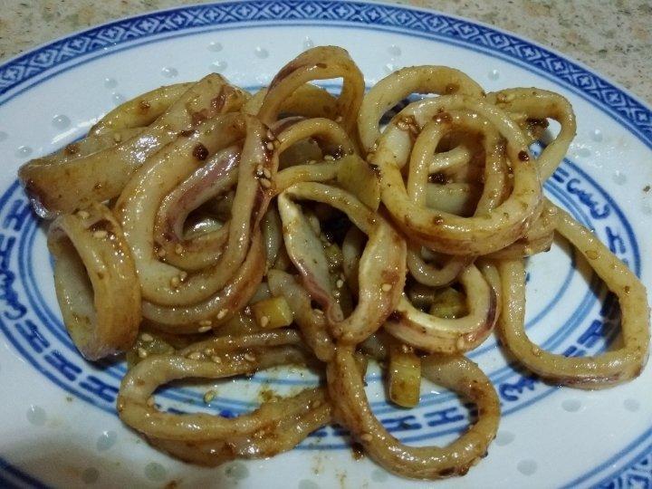 香辣鱿鱼
