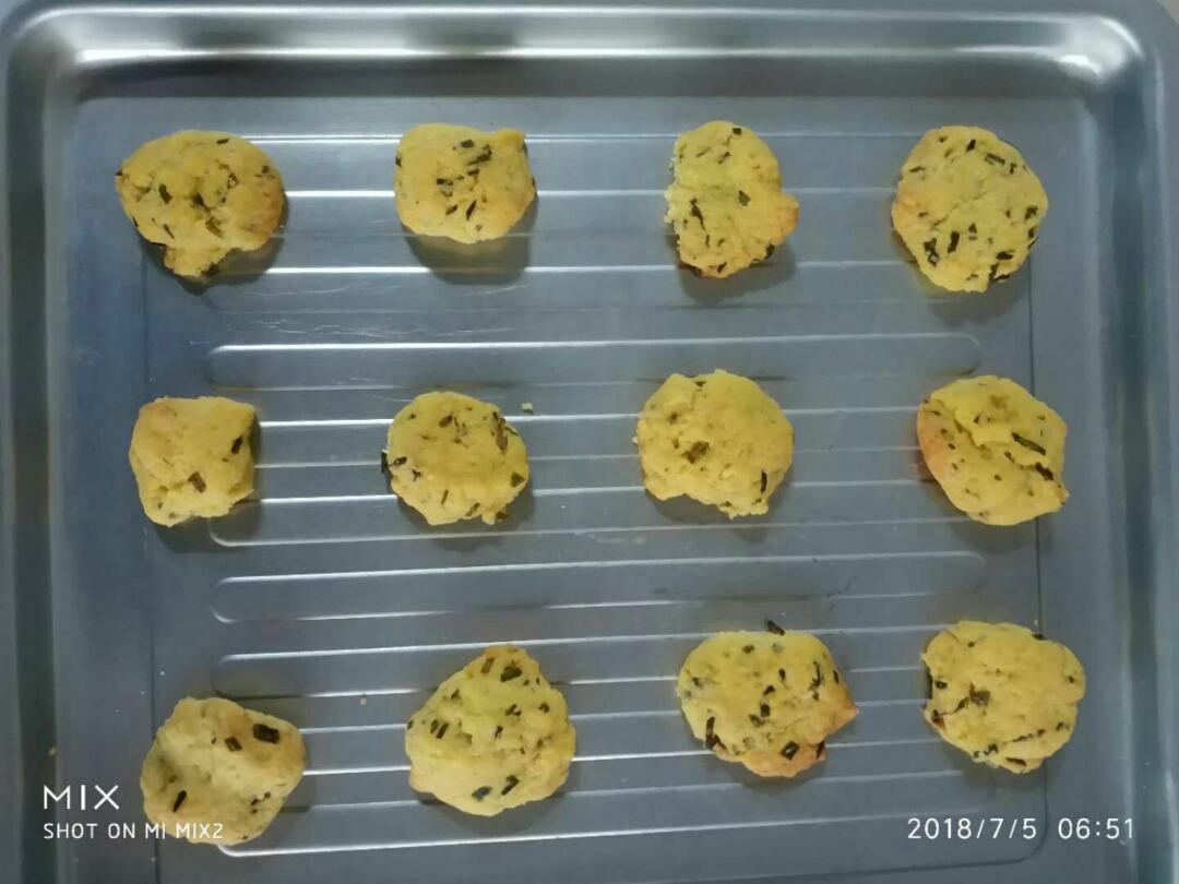 葱香曲奇——酥脆的咸味饼干