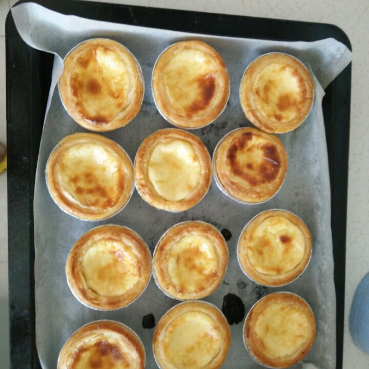 不加淡奶油蛋挞