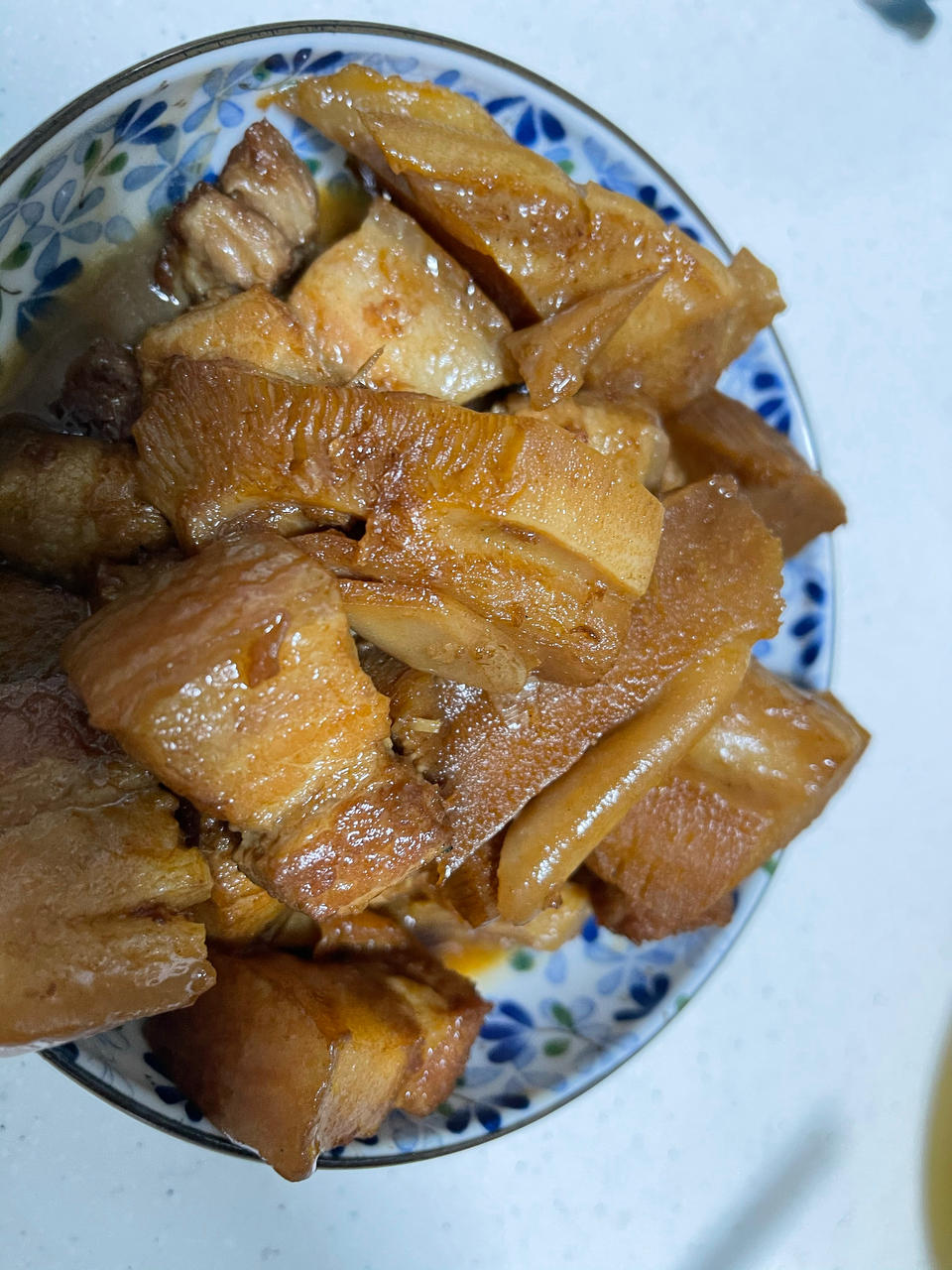 红烧肉油焖笋