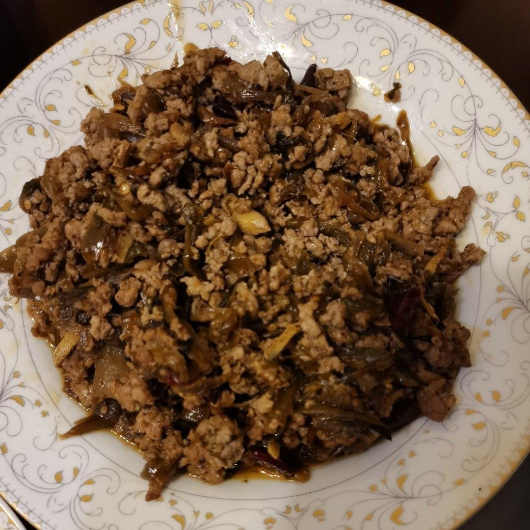 腊腌菜炒肉