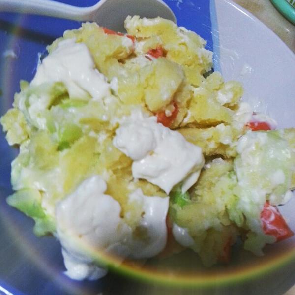 土豆沙拉（自制蛋黄酱版