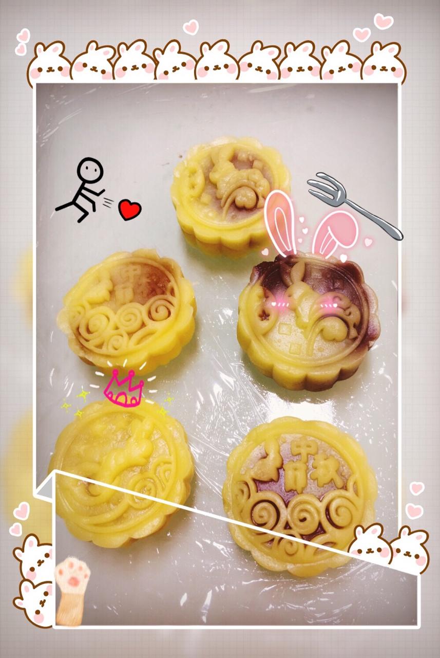 不干不硬的冰皮月饼