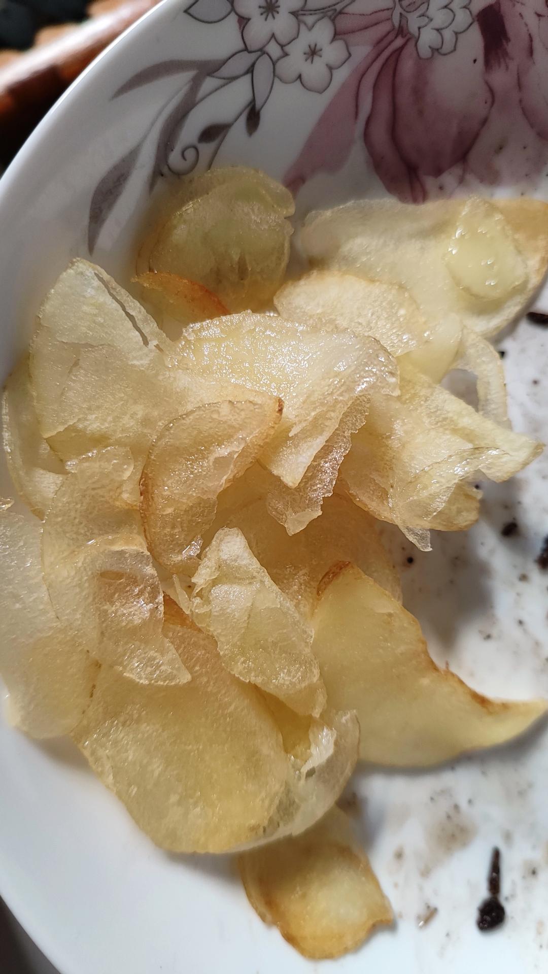 自制炸薯片，学会以后再也没买过薯片