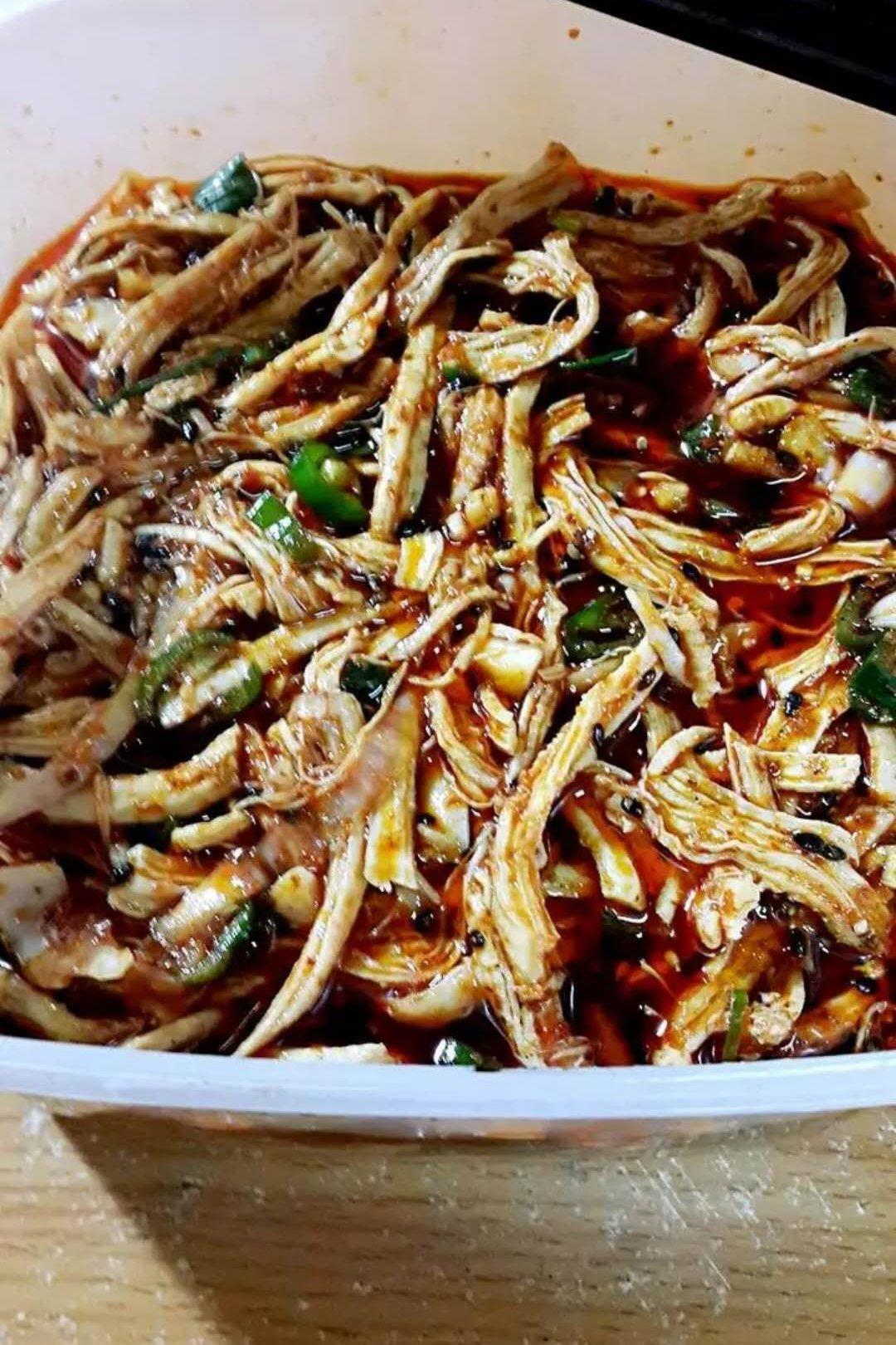 低脂重口味江湖菜——口水鸡大胸