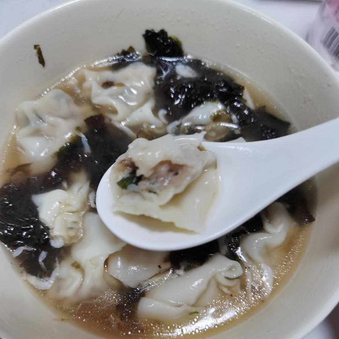 肉不柴的馄饨馅
